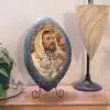 Del Parson Christian urn. Painting of christ, Christian urn