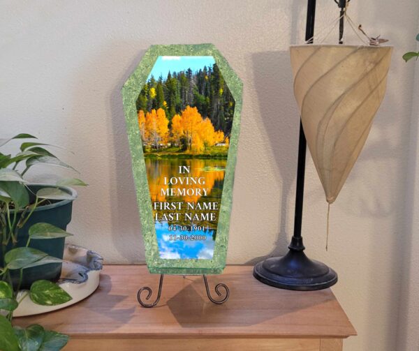 Personalized cremation urn