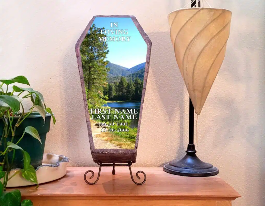 Personalized cremation urn