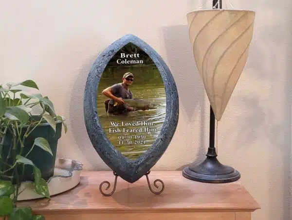 Photo Cremation urn Personalized Biodegradable cremation urn, Customizable