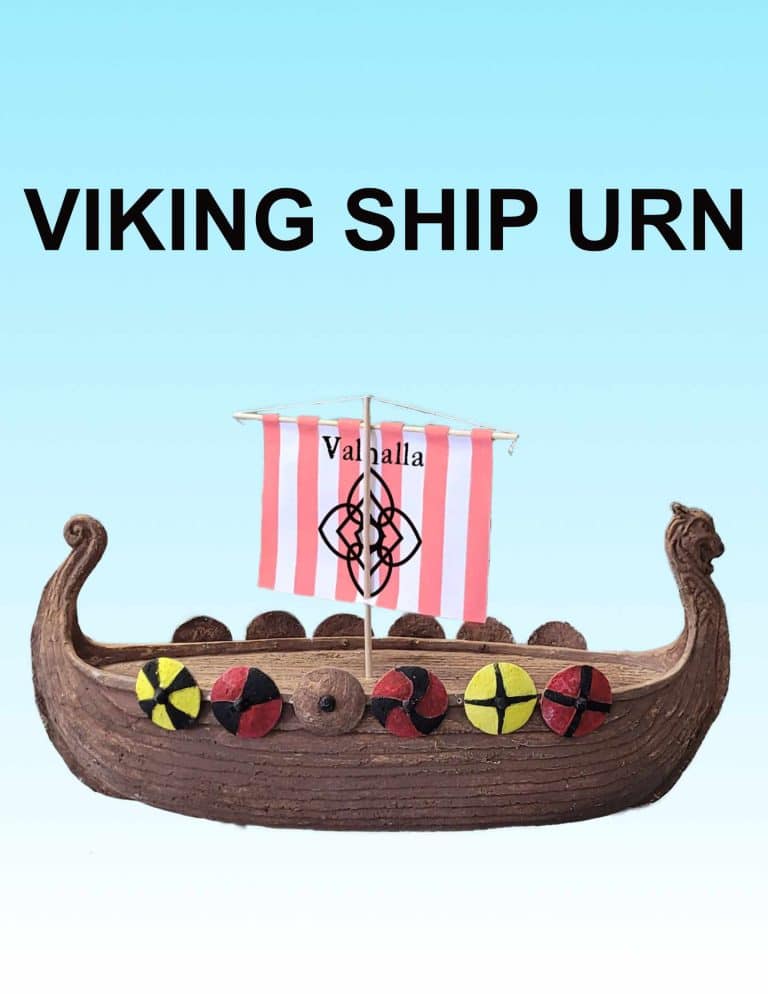 Viking Ship Urn