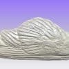Beautiful float urn swan ship urn, biodegradable urn Viking fairy or elf ship